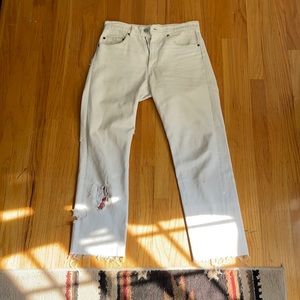 Vintage distressed Levi’s 505s